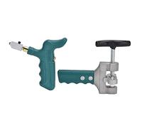 Akozon Kit di Utensili per Tagliapiastrelle Portatile Portatile - Utensili Taglio Ergonomici per Piastrelle per Vetro e Pareti con Testa di Taglio a Doppio Scopo e Processo di Dritto