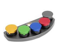 Akozon Kit Olio per Orologi Moebius Kit Oliatore per Orologi in Lega Premium con Vaschette per Olio Codificate a Colori per la Riparazione e la Manutenzione di di Precisione