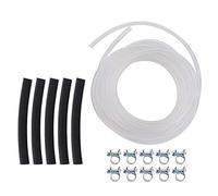 Akozon Kit Tubo Riscaldatore Caldaia Webasto Eberspacher | Gomma Plastica Durevole, Kit Completo di Tubo con Fascette, Pezzo di Ricambio 89031118