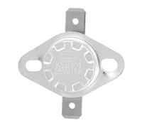 Akozon KSD301 Set Interruttori Termostato - Interruttore di Controllo della Temperatura 5 Pezzi, 250V 15A Controllo Termico Normale Chiuso per Disinfettare Armadi, Forni a