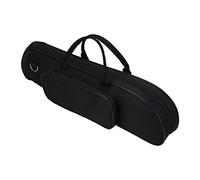 Akozon Lade Oxford Stoffa Addensare la Tappa della Tromba con Tracolla, Custodia per Tromba Portatile e Protettivo, Nero (BLACK)