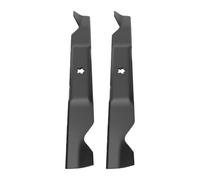 Akozon Lama per Tosaerba Ad Alto Sollevamento da 2 Pezzi per Trattorino da Prato, Sostituzione Piatto da 46 Pollici 58 Cm, Acciaio al Carbonio per YTH22V46 YTH20K46 RZ4621