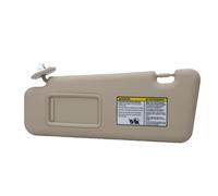 Akozon Lato Conducente Visiera Parasole Superficie Floccata ABS Specchio per il Trucco Integrato Pannello Parasole Interno Sinistro SUV Medio 2008 2013 Accessorio per Veicolo