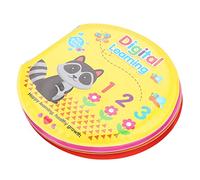 Akozon Libro da Bagnetto per Bambini, Giocattolo per Doccia Infantile a Prova di Strappo, Libro per la Prima Educazione sull'acqua per Neonati (numero)