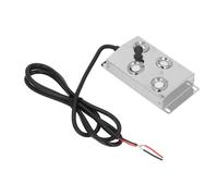 Akozon Maker Ultra Mist con 4 Teste, Cavo 1,5 M, Fogger DC45-48V per Umidificazione Interna e Esterna, IP67 Design in Acciaio Inossidabile Impermeabile