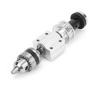 Akozon Mandrino per Trapano B10 Non Alimentato Manicotto Albero M10 per Seghe da Banco e Trapani da Banco Fai da Te - Precisione D per Prestazioni Migliorate