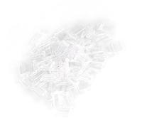 Akozon Maniche a Compressione in Plastica 100 Pezzi per Occhiali Senza Bordo - Accessori Essenziali per la Riparazione degli Occhiali, Opzioni di Dimensioni Disponibili (1,4 * 0,8 * 0,7)