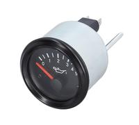 Akozon Manometro per Olio 52 Mm 0-5BAR LED Retroilluminato Conterimetro Motore Impermeabile, Misurazione Accurata della Pressione del Carburante, Installazione Semplice per Veicoli e Generatori