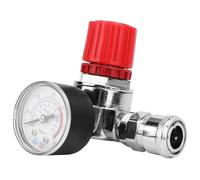 Akozon Manometro per Valvola di Controllo 'interruttore del Regolatore di Pressione del Compressore d'aria Ad Alta Precisione con Connettore Maschio/femmina, Accessorio per