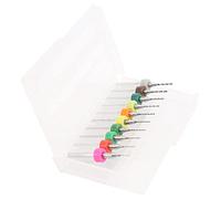 Akozon Micro Punte Elicoidali in Acciaio Al Tungsteno 10 Pezzi per Foratura PCB - Trapano a Spirale 0,3 Mm a 1,2 Mm con Impugnatura Diritta per Lavorazioni di Precisione e Applicazioni su Circuiti