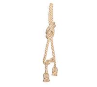 Akozon Miglior Prezzo 2m, E27 Vintage Corda di Canapa Base per Plafoniera Lampada a Sospensione Portalampada 85 265V 1 * Supporto 85 265V L (2 metri 2 teste)