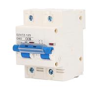 Akozon Mini Interruttore Mini Interruttore 80A 10KA Capacità di Interruzione per Sistemi Fotovoltaici Solari DC1000V Piccolo (BLUE)