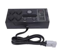 Akozon Mini Moto di Alimentazione 12 V Hub di Controllo Portatile per Anderson Plug QC 3.0 Porta LED LED Power Hub Distribution Box