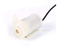 Akozon Mini Pompa Sommersa per Acqua, DC 3-4.5V, Basso Rumore, 100L/h per | Design compatto, plastica, applicazioni versatili, ideale per fontane, opzioni orizzontali e verticali