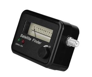 Akozon Misuratore di Segnale TV Digitale 9502 Rilevatore Satellitare con Display Illuminato - Rilevatore di Segnale Digitale Ultra Sensibile per un Rapido Allineamento 'antenna Parabolica 13-18 V CC