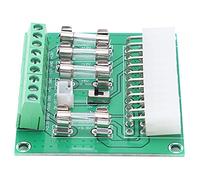 Akozon Modulo Adattatore di Alimentazione per Computer con Scheda di Alimentazione ATX 20 Pin 24 Pin con Interruttore a Levetta per la Regolazione della Tensione +3,3 V + 5 V ± 12 Compatibile con