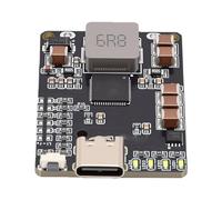 Akozon Modulo di Scarica Carica, Modulo di Scarica Carica per Batteria Agli Ioni di Litio con Chip IP2369 45 W PD3.1, Ricarica Rapida QC3.0 per 2 Batterie Al Litio 6S e per Batterie