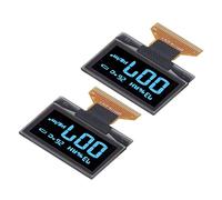 Akozon Modulo Schermo Display a Cristalli Liquidi 2 Pezzi Diodo Organico a Emissione di Luce Risoluzione 128x64 CH1106 30PIN 1,3 Pollici MRA103-1 Accessori Professionali