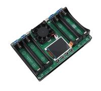 Akozon Modulo Tester Digitale della capacità della Batteria Ad Alta Precisione a 4 con Display da 1,77 Pollici, Funzione di Carica e Scarica Integrata, Rilevatore di Resistenza Interna per Litio