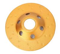 Akozon Mola Diamantata da 4" e 100 Mm a Forma di Scodella - Disco Abrasivo Premium per Cemento, Granito, Piastrelle e Pietra - Strumenti di Precisione e Efficienza Migliorati per i Professionisti