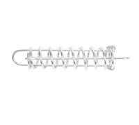 Akozon Molla Ammortizzante per Tubi di Attracco in Acciaio Inossidabile 304, Hardware di Ormeggio Smorzante 60mm X 320mm, per Piccole Imbarcazioni