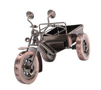 Akozon Motocicletta a Tre Ruote Modello, Storage Unico (Stile 1) | Materiale in ferro, Arredamento versatile per l\'ufficio, Design accattivante, Ideale per riporre articoli di cancelleria