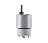 Akozon Motoriduttore DC 12V a Coppia Elevata 37 mm Motoriduttore Riduttore Elettrico Motori Elettrici Motore(70RPM)