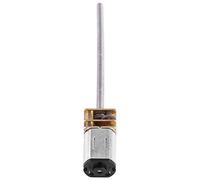 Akozon Motoriduttore DC 6V High Motoriduttore Riduttore Elettrico Motori Elettrici Motore con Lungo Albero di Uscita Filetto M3 * 55mm(30 RPM)