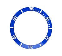 Akozon Parte di Ricambio per Orologio con Inserto per Lunetta in Ceramica Dorata Premium da 38 Mm per uno Stile Migliorato