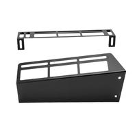 Akozon Piastra di Montaggio per Cassetta degli Attrezzi per Imballaggio Staffa di Stoccaggio per Organizer in Acciaio Resistente Cassetta degli Attrezzi con Rotelle Supporto per Piastra