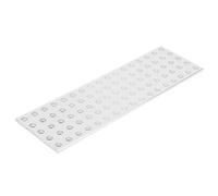 Akozon Piastre a Griglia in Alluminio Orifizio a Rete 5 X 17 Fori 3116-0040-0136 40 X 136 Mm Costruzione Leggera per Applicazioni Versatili