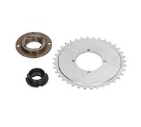 Akozon Pignone 32T Ad Alta Resistenza con Kit Connettore Adattatore Volano Pignone Modificato Bici in Acciaio 410 a 4 Fori - Settore Automobilistico/e Sport Motoristici//Trazione/Catene e