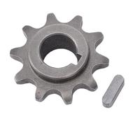 Akozon Pignone da 10 Denti, Catena di Ricambio 40 41 420 per EX Trail BT200X, Pignone da 10 Denti con Foro da 16 Mm Adatto per Mini Bici da Go Kart