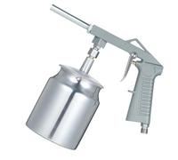 Akozon Pneumatic Undercoating Sprayer 750ml Alluminio | Corpo in lega di alluminio, ventosa da 750 ml con spazzola, per rivestimento del pianale di camion, sabbiatura, uso
