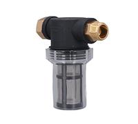 Akozon Prefiltro dell'acqua di sedimenti per tutta la casa, filtro per tubo da giardino per idropulitrice ad alta pressione, di filtrazione dell'acqua in linea