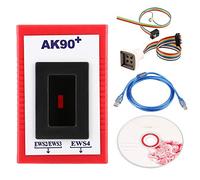 Akozon Programmatore chiave, programmatore chiave automatico AK90 + ABS lettura rapida strumento di diagnosi di corrispondenza V3.19 per EWS AK90 KEY-PROG