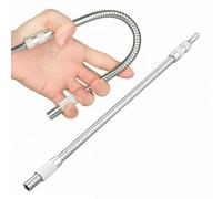 Akozon prolunga flessibile 200 mm Cacciavite magnetico Punta flessibile per trapano Porta punte per cacciavite elettronico 1/4 di pollice Accessori di ricambio