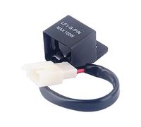 Akozon relè frecce LED Tenere 700 + Relè Lampeggiante 2Pin 12V LED Indicatore di Direzione Hyper Flash Relè Elettronico Universale Indicatore di Emergenza Relè Luce Flash per Moto
