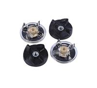 Akozon Replacement Base Gear Rubber Blade Gears Spare - Set di 2 lame di ricambio in gomma per frullatore Bullet 250 W Parts for Magic 250 W Juicer