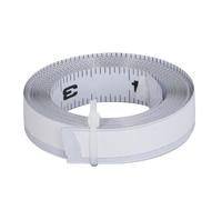 Akozon Righello Autoadesivo Nastro di Misurazione Autoadesivo Acciaio Al Carbonio 12FT Direzione Inversa Nastro di Misurazione per Banco Lavoro - Strumenti e Fai Te