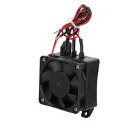Akozon Riscaldatore del Termistore Mini 110 V con Ventola - Isolamento a Temperatura Costante per Piccoli Spazi, Ideale per Riscaldamento, Deumidificazione e Conservazione del Calore (#2)