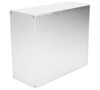 Akozon Scatola di Progetto in Alluminio Argento Opaco Tipo Diviso Custodia Elettronica Fai-te 80x160x180mm per Giunzione PCB, Dissipazione del Calore e Schermatura del Segnale