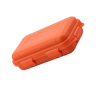 Akozon Scatola Portaoggetti Antiurto per Attrezzi Custodia da Viaggio per Esterni con Design Sigillato e Contenitore Portatile con Imbottitura in Spugna per Campeggio, Casa e Fai-da-te (L (37,8 X