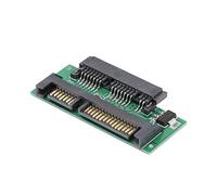 Akozon Scheda Adattatore da 1,8" a da 2,5" per S/HDD, Converte Unità da 3,3 V in da 5 V, Connessione Compatta da 16 Pin Femmina a 22 Pin Maschio