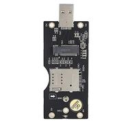 Akozon Scheda adattatore M2 a USB 3.0 scheda riser NGFF SIM 3G 4G 5G Modulo 5G LTE Adattatore USB per computer desktop Laptop Stick Surfstick USB 3.0 Supporto 3042 3052 Key B interfaccia