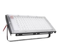 Akozon Scheda di Luce di Alluvione a LED da 100W per Uso Esterno - IP66 Classificato con Clamp/Holder di Alligatore per Energia di Emergenza - Ideale per il Campeggio, l'escursionismo e Altro Ancora
