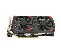 Akozon Scheda Grafica 580, 8GB GDDR5 256bit Supporto 8K 2 Ventole di Raffreddamento PCI Gaming 16 Express 3.0 per Home Office con Dual DP HDML DVI Plug and Play Schede per Computer