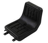 Akozon Sedile Ergonomico per Trattore con Pelle PU, Sedile Antiusura per Carrello Elevatore Ed Escavatore per Veicoli Industriali Pesanti