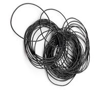 Akozon Set di Anelli Impermeabili O-Ring da 950 Pezzi per Strumento di Riparazione della Cassa Posteriore dell'orologio da 0,6 Mm - Guarnizioni Impermeabili per Orologi Professionali (0,5 mm)