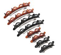 Akozon Set di Clamp/Holder per Capelli Intrecciati e Frangia, per Donne e Ragazze - Accessori per Forcine per Frangia Durevoli con Molteplici Opzioni di Clamp/Holder per Acconciature Favolose